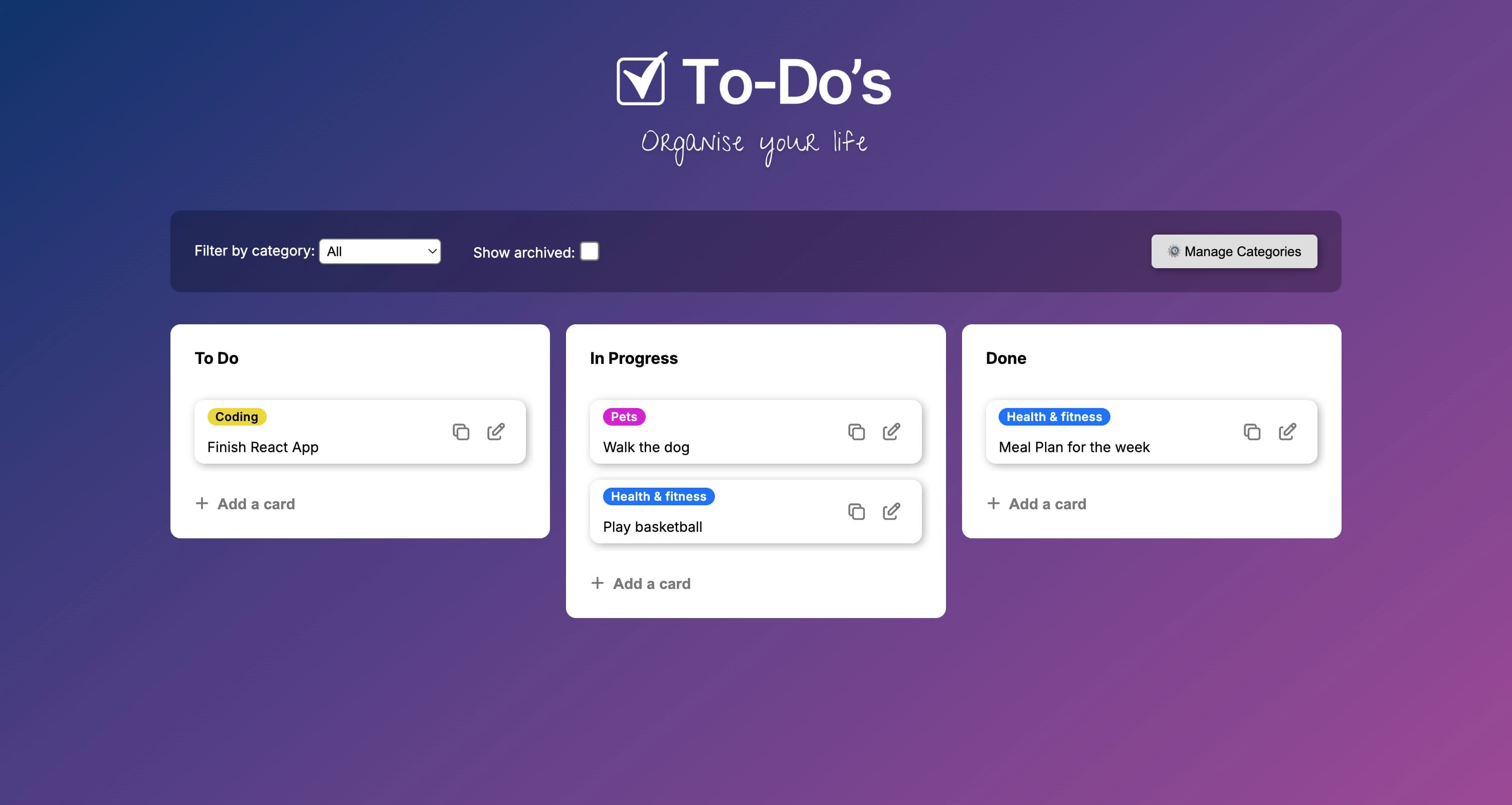 To-do App